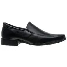 Sapato Social Clássico Básico Bico Quadrado Elegante