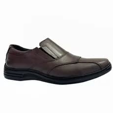 Sapato Masculino Social Sintético Design Clássico Uso Diário