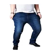 Calça Jeans Masculina Com Elastano Plus Size Casual ideal para Trabalho