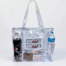 Bolsa Jumbo Transparente PVC – Ideal para Presídio, Praia e Uso Diário