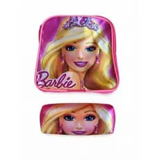Kit Infantil Feminino - Lancheira + Estojo com Diversas Estampas de Personagens