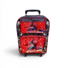 Mochila Escolar Infantil de Rodinha de silicone Menino com Estampas e Personagens Variados