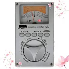 [Diretamente do Japão]KORG Afinador Cromático para Orquestra OT-120quantidade limitada
