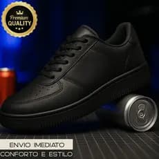 Tênis Masculino Casual Escolar Lançamento Moderno Confortável 34-43