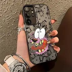 Capinha Capa para Redmi  poco x7 x6 x5 F6 pro 12 13 14 note 14 13 12 pro 4G/5G Cachorro Cartoon acrílico Anti-impacto