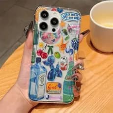 Capinha Capa Samsung A54 A16 A06 A34 A23 A05 A55 A35 S24 S25 Plus Ultra Adesivos Divertidos transparente Anti-impacto