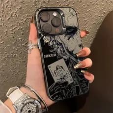 Capinha Capa Fosca DC Joker para Xiaomi Redmi Note 15 14 13 12 11 12C 13C POCO X6 X5 X7 F5 A5 Pro Anti-impacto