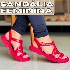 Sandália Feminina Fisherman Tendência Estilosa com Sola Tratorada