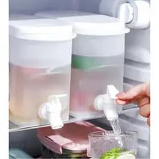 Suqueira 3L Com Torneira e Tampa Plástica Com ou Sem Filtro Multiuso Para Geladeira