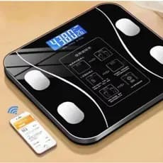 Balança Digital Com App e Bluetooth até 180Kg Em Vidro Portátil Corporal