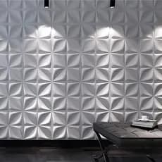 Placas PVC 3d Revestimento  Decorativo Casa De Parede Externa e Interna 25X25cm - Envio Imediato