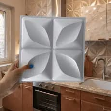 Placas 3D PVC Premiun Decorativa Adesiva para Casa 25cmx25cm Decoração de Parede Quarto Sala
