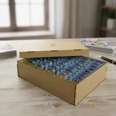Caixa Organizadora Porta Figurinhas Futebol Cards Pokemon Enfeite Decoração Coleção