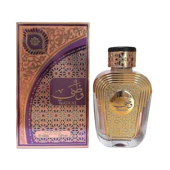 Perfume Árabe Feminino Watani Al Wataniah EDP 100ml Original – Frutado e Intenso