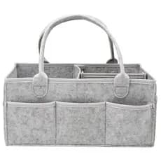 Organizador de Bolsa de Fraldas para Bebês Adequado para Cesto de Berçário Durável