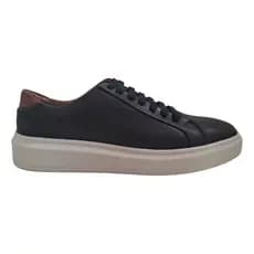 Tênis Sneaker Wizzor Aaron Preto Couro