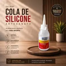 Cola Artesanato Tek Bond 60ml Fixação Precisa Para Diversos Materiais