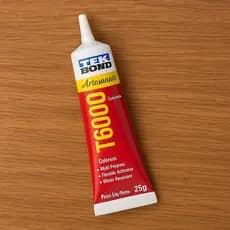 Cola Artesanato TekBond T6000 de 25g Super Fixação Multiuso