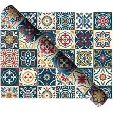Adesivo Decorativo Vinil 5 Metros x 45cm Ripado Peroba Rosa Azulejo Lavável