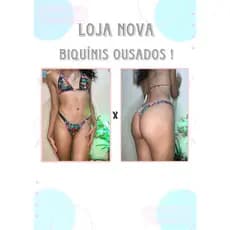 biquíni trans estilo fita/ biquíni aquendar/ biquíni
