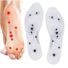 Palmilha Magnética Massagem Transparente Terapia Dores Estresse Acupuntura - PAR