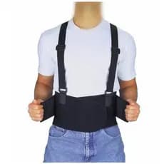 Cinta Lombar EPI Segurança Faixa Ergonômica Coluna Postural Proteção Carga Pesada