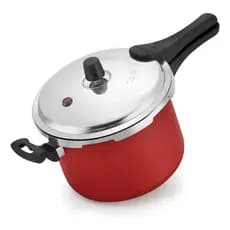 Panela de Pressão 4,5L Antiaderente | Fechamento Externo | Envio Imediato!