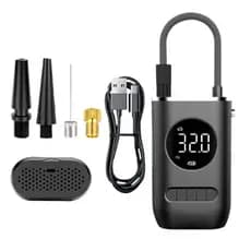 Mini Compressor Portátil 110/220V para Pneu de Carro, Moto e Bike - Forte, Barato e Prático