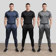 Kit 3 Calça Skinny Chimpa Jogger Masculina Confortável Dry Fit