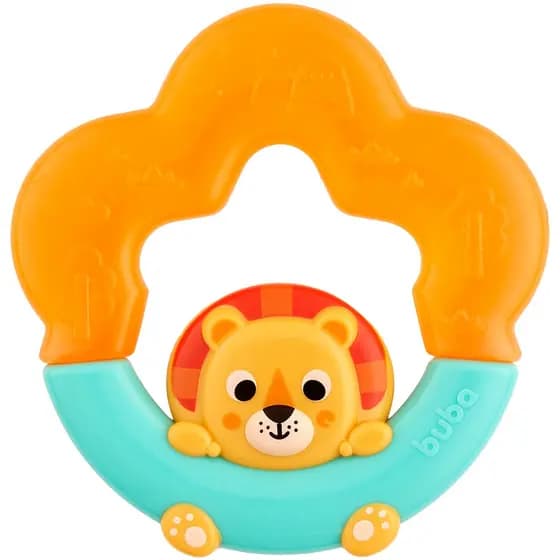 Mordedor Bebê Buba Gelado Água Zoo Leão Dino Unicornio Resfriável +4 Meses