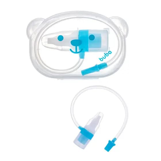 Aspirador Nasal de Sucção Buba | Seguro, Prático e Higiênico Para Bebê