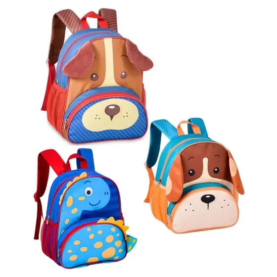 Mochila Infantil Clio Pets Original Menina Menino Escolar Resistente