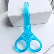 Kit 10/a 30 Peças Tesouras Infantil Corte de papel Plástico