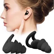 Tampão De Ouvido Auricular Protetor Antirúido Abafador Para Dormir