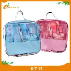 Kit 6/10/13 Higiene Cuidado Bebê Recém Nascido Essencial 13 Peças Cuidados Com O Bebê