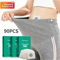 Adesivos Drenagem Corporal | Reduz Inchaço Abdômen Braços Coxas Modelador Firmador Natural