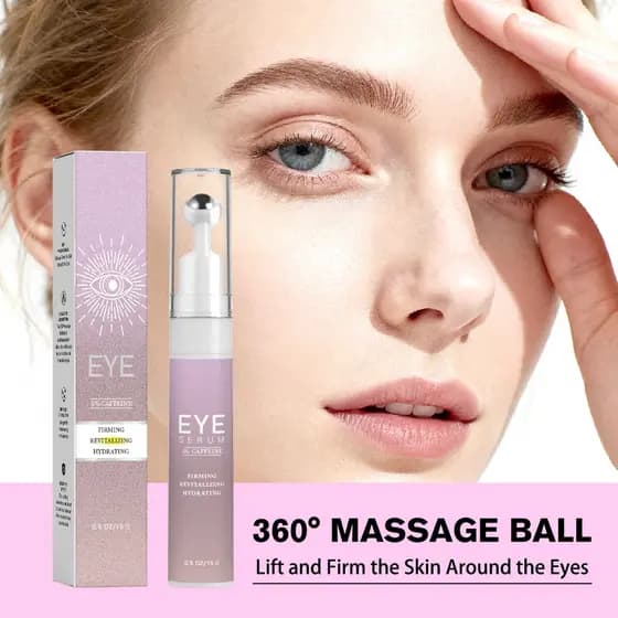 Creme Olhos Cafeína Noite 15ml | Anti-rugas Firmador Pálpebras Caídas Bolsas Reduz Inchaço Linhas Finas Naturais