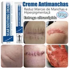 30g Advanced Scar Creme Reparador,Creme Clareador de Manchas, Atenua Melasma e Manchas Escuras, Uniformiza o Tom da Pele