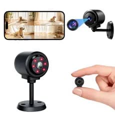 C1 Mini Câmera Sem Fio WiFi Remoto HD Com Bateria Embutida Inteligente Atualizado CCTV Vídeo Noite De Segurança