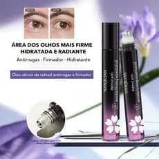 Óleo para Olhos Anti-rugas com Vitamina A | Essência Revitalizante para Redução de Linhas Finas e Hidratação Profunda