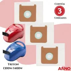 Saco Descartável para Aspirador de Pó Compatível Com Arno Triton 1300w/1400w