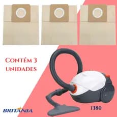 Saco Descartável para Aspirador de Pó Compatível Com Britânia - Modelo 1380