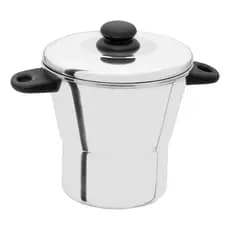 Cuscuzeiro De Alumínio Panela Cuscuzeiro Média 16 cm