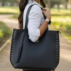 Bolsa Sacola Feminina Tote Grande Alça ombro Faculdade e Trabalho Notebook Presente Dia Das Mães