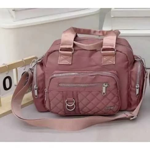 Bolsa feminina Media, transversal Nylon impermeável  Casual