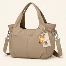 Bolsa Feminina Grande Alta qualidade Transversal Ombro Impermeável Faculdade trabalho casual (BOBO)