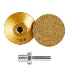 Disco Diamantado 50mm Lixamento Plano Pedra M10/M14 Polimento Mármore Granito
