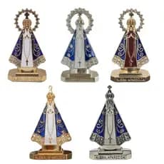 Enfeite Nossa Senhora Aparecida de Metal Para Carro