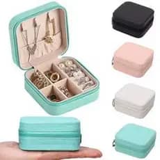 Porta Joia De Bolsa Para Viagem Portátil/ caixa de armazenamento/bolsa/anel/colar