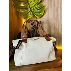 Bolsa  Alça Escrita Premium  Baú Feminina Forrada  Elegante e Moderna ***Envio Rápido***